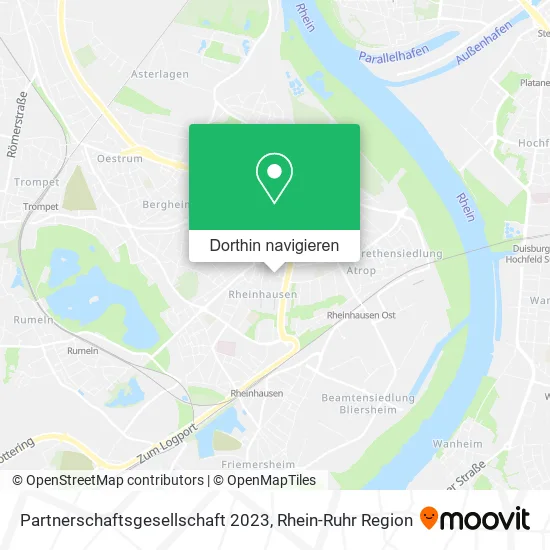 Partnerschaftsgesellschaft 2023 Karte