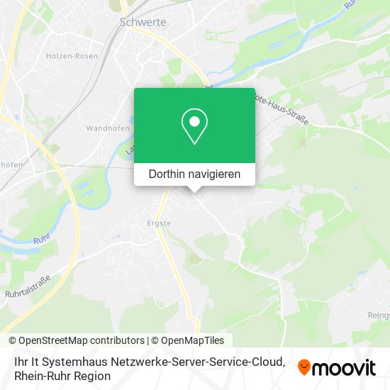 Ihr It Systemhaus Netzwerke-Server-Service-Cloud Karte