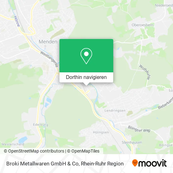 Broki Metallwaren GmbH & Co Karte