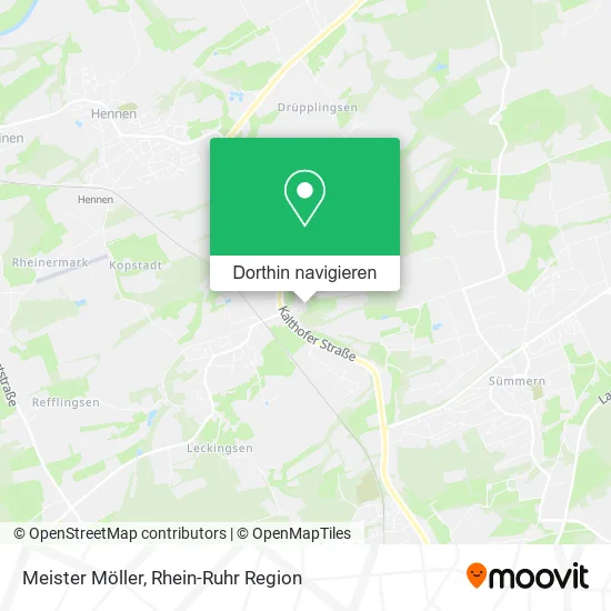 Meister Möller Karte