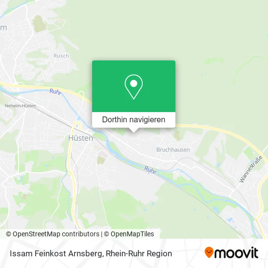 Issam Feinkost Arnsberg Karte