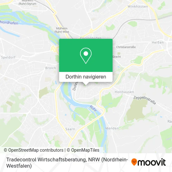 Tradecontrol Wirtschaftsberatung Karte