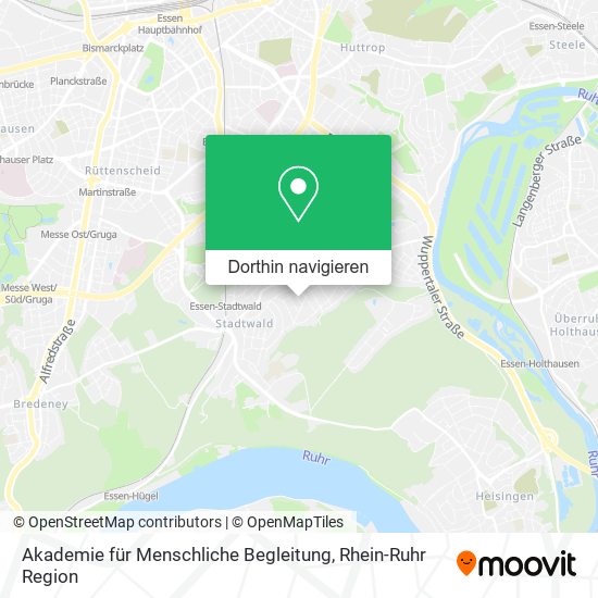 Akademie für Menschliche Begleitung Karte