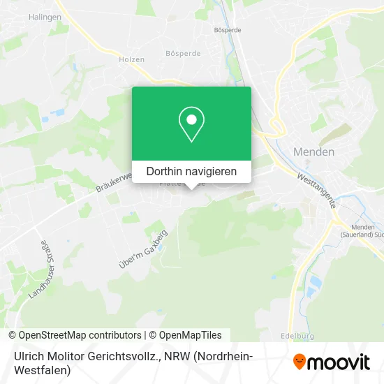 Ulrich Molitor Gerichtsvollz. Karte