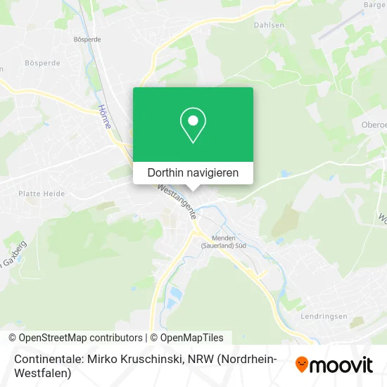 Continentale: Mirko Kruschinski Karte