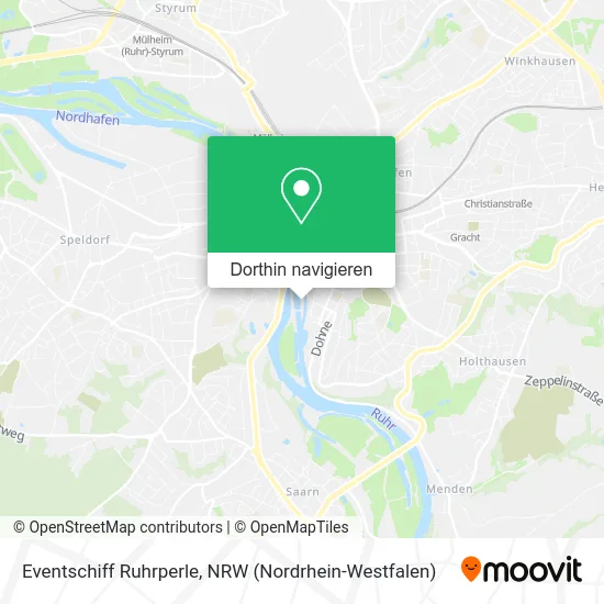 Eventschiff Ruhrperle Karte