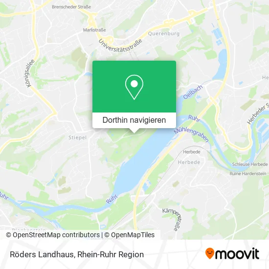 Röders Landhaus Karte