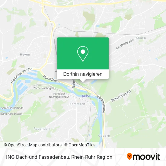 ING Dach-und Fassadenbau Karte