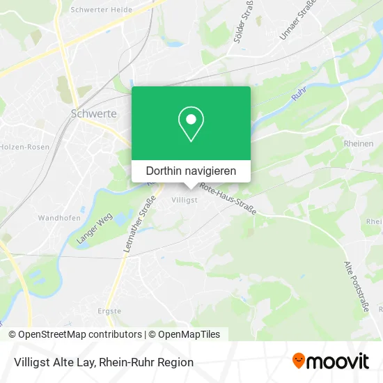 Villigst Alte Lay Karte