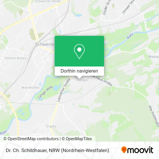 Dr. Ch. Schildhauer Karte