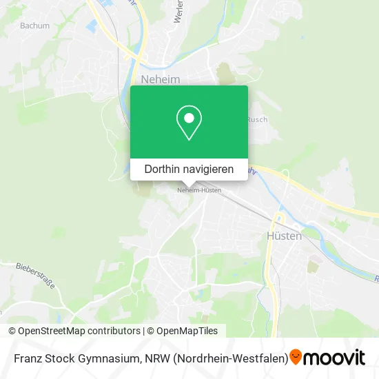 Franz Stock Gymnasium Karte