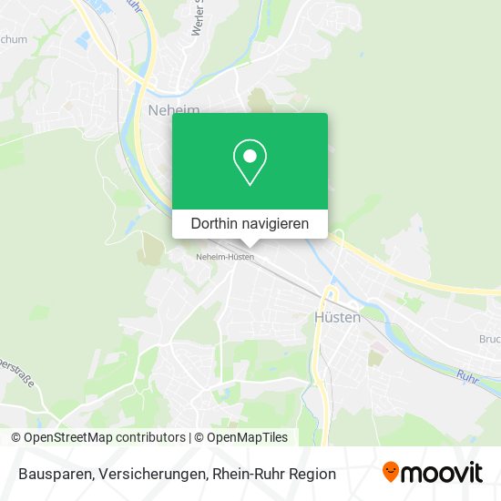 Bausparen, Versicherungen Karte