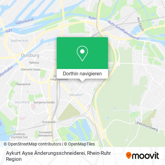 Aykurt Ayse Änderungsschneiderei Karte