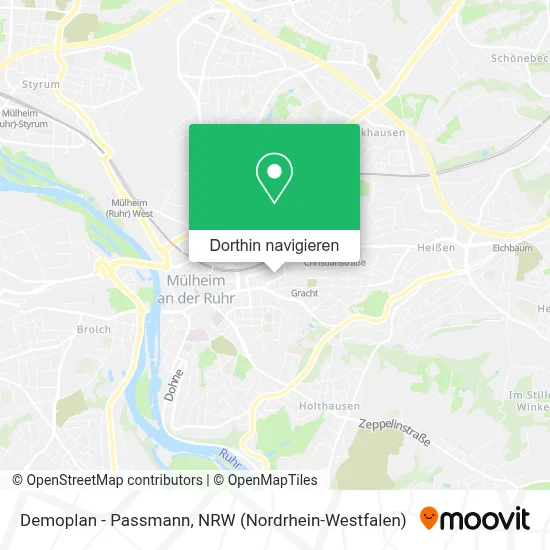 Demoplan - Passmann Karte