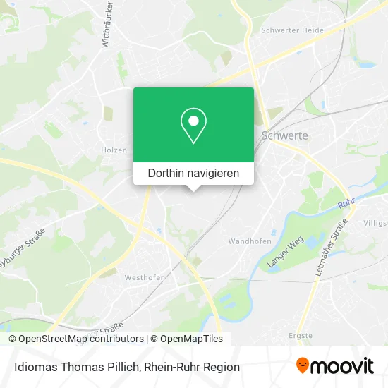 Idiomas Thomas Pillich Karte