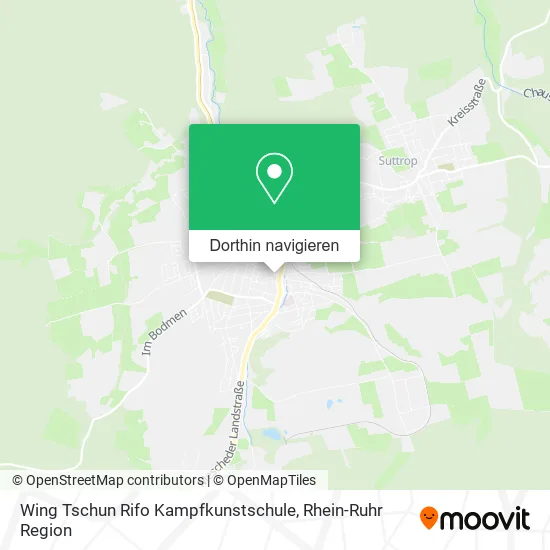 Wing Tschun Rifo Kampfkunstschule Karte