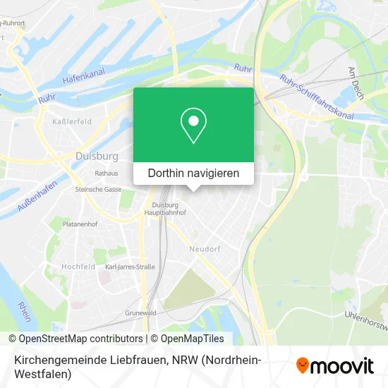 Kirchengemeinde Liebfrauen Karte