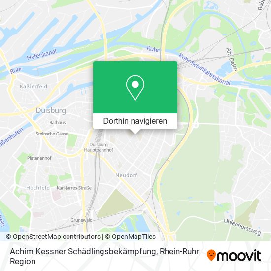 Achim Kessner Schädlingsbekämpfung Karte