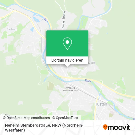 Neheim Stembergstraße Karte
