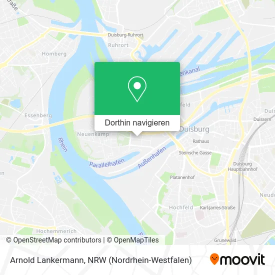 Arnold Lankermann Karte