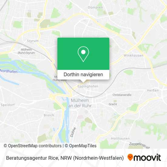 Beratungsagentur Rice Karte