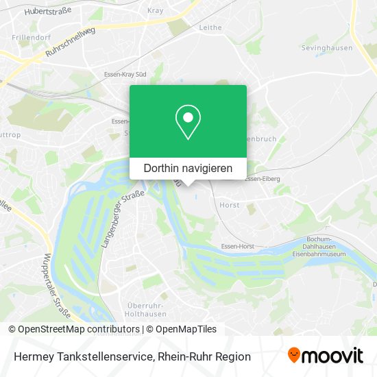 Hermey Tankstellenservice Karte