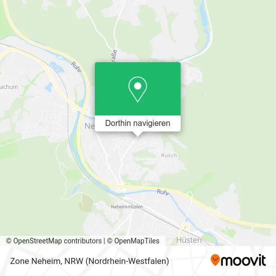 Zone Neheim Karte