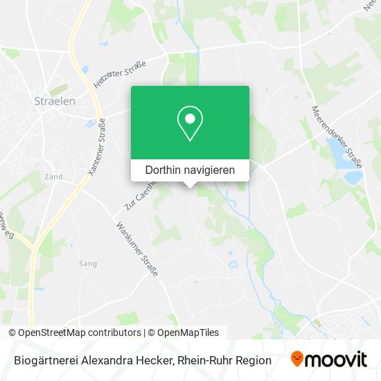 Biogärtnerei Alexandra Hecker Karte