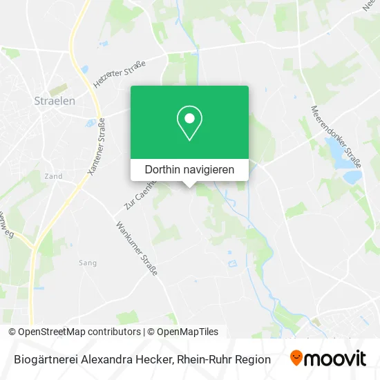 Biogärtnerei Alexandra Hecker Karte