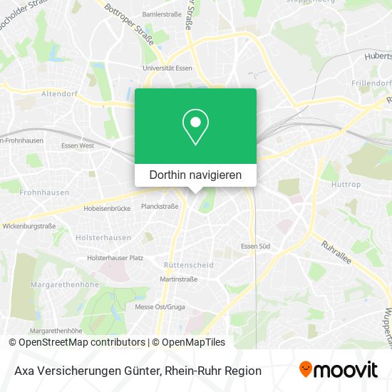 Axa Versicherungen Günter Karte