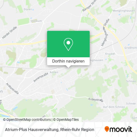 Atrium-Plus Hausverwaltung Karte