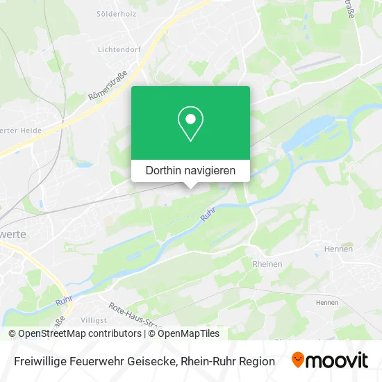 Freiwillige Feuerwehr Geisecke Karte