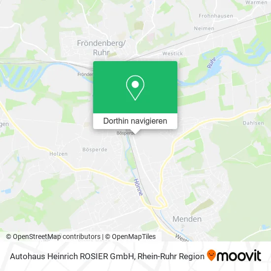 Autohaus Heinrich ROSIER GmbH Karte