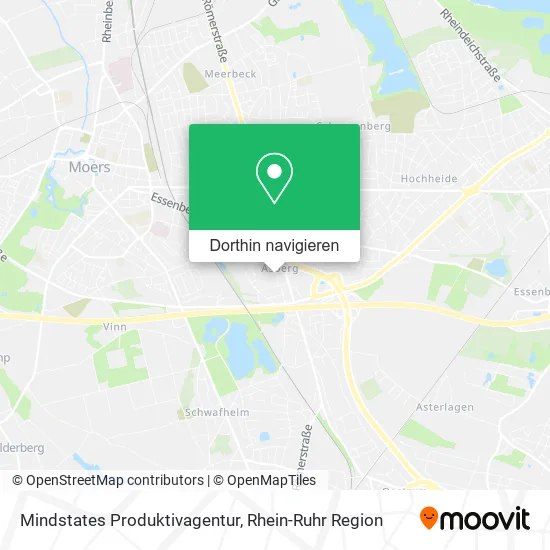 Mindstates Produktivagentur Karte