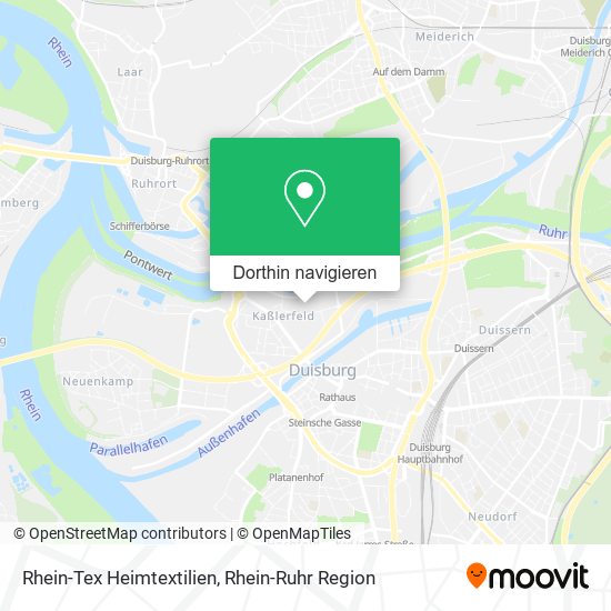 Rhein-Tex Heimtextilien Karte