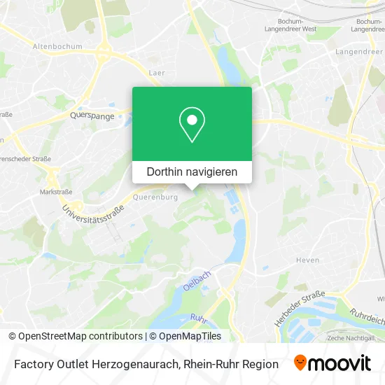 Factory Outlet Herzogenaurach Karte