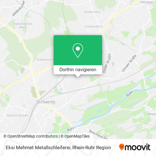 Eksi Mehmet Metallschleiferei Karte