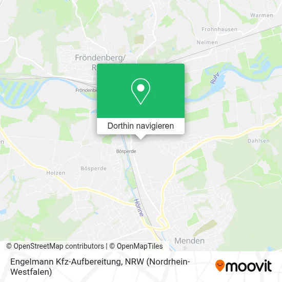 Engelmann Kfz-Aufbereitung Karte