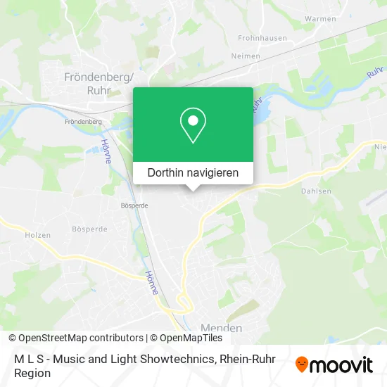 M L S - Music and Light Showtechnics Karte