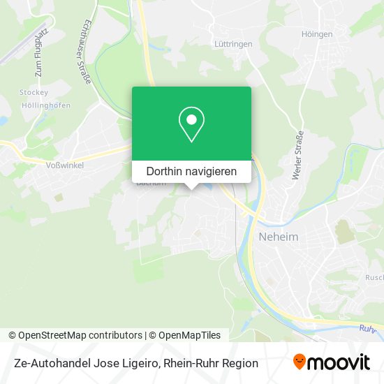 Ze-Autohandel Jose Ligeiro Karte
