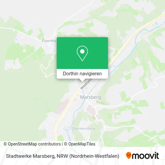 Stadtwerke Marsberg Karte