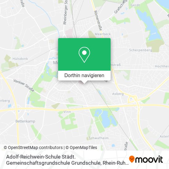 Adolf-Reichwein-Schule Städt. Gemeinschaftsgrundschule Grundschule Karte