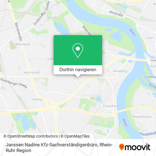 Janssen Nadine Kfz-Sachverständigenbüro Karte