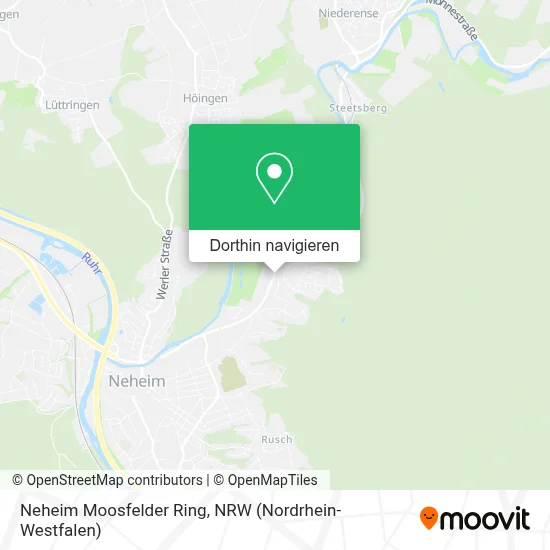 Neheim Moosfelder Ring Karte