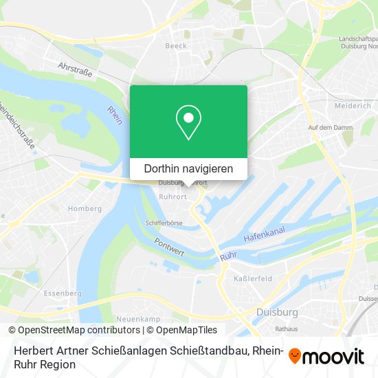 Herbert Artner Schießanlagen Schießtandbau Karte