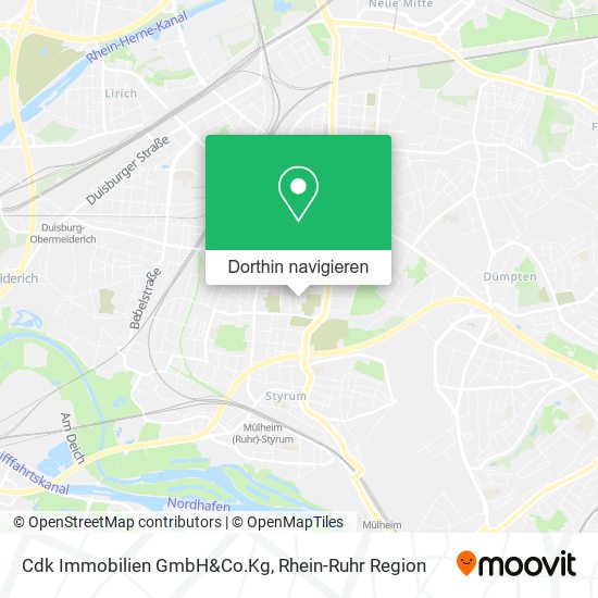 Cdk Immobilien GmbH&Co.Kg Karte