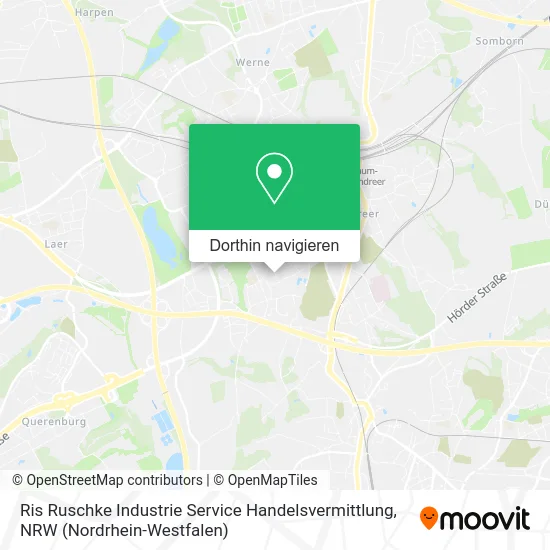 Ris Ruschke Industrie Service Handelsvermittlung Karte