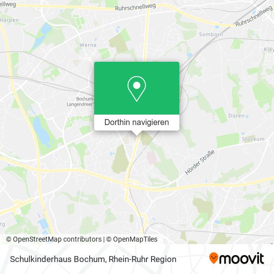 Schulkinderhaus Bochum Karte