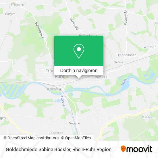 Goldschmiede Sabine Bassler Karte