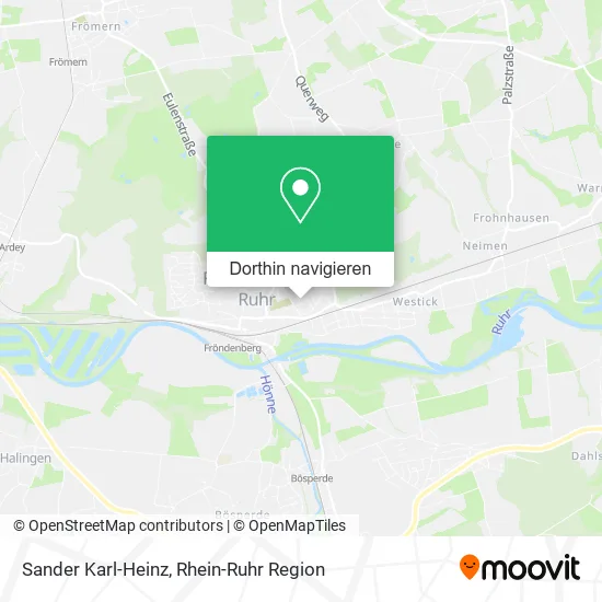 Sander Karl-Heinz Karte